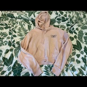 Pink, crop top vans hoodie